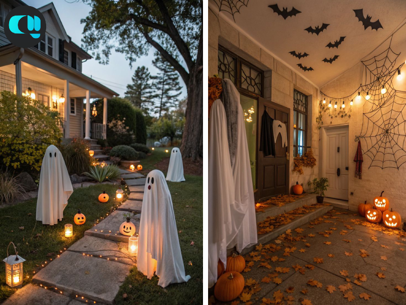 تزئینات ساده و شیک برای خانه در هالووین