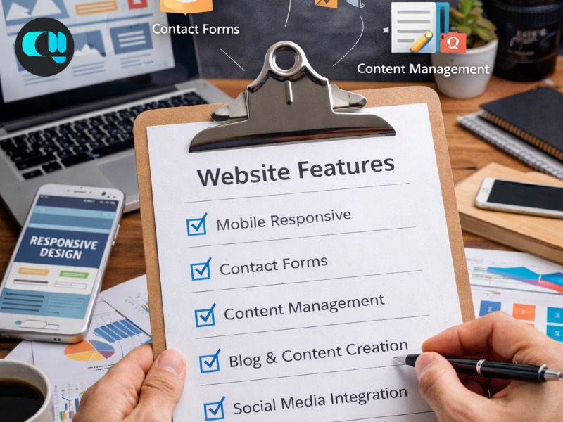 بررسی امکانات و ویژگی‌های موردنیاز سایت