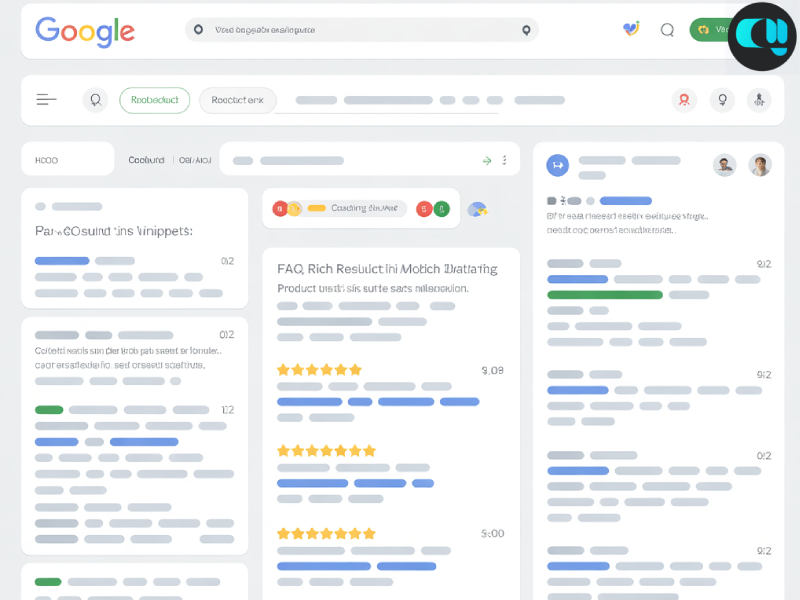 نتایج غنی؛ وقتی سایت شما در گوگل می‌درخشد